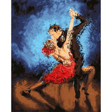 paint by numbers | Crazy Tango | dance intermediate romance | FiguredArt