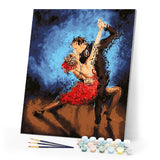 paint by numbers | Crazy Tango | dance intermediate romance | FiguredArt