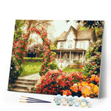 Paint by Numbers - Beautiful pavilion and land