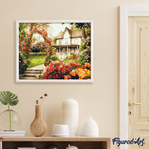 Beautiful pavilion and land