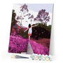 paint by numbers | Color Lavender | easy landscapes | FiguredArt