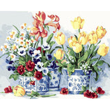 Paint by numbers | Bouquets of flowers and pretty vases | advanced flowers new arrivals | Figured'Art