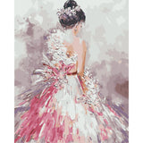 Paint by numbers | Pretty woman back view | advanced dance women new arrivals romance | Figured'Art