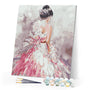 Paint by numbers | Pretty woman back view | advanced dance women new arrivals romance | Figured'Art