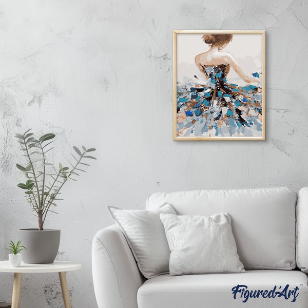 Paint by numbers | Classical ballet dancer | advanced dance women new arrivals romance | Figured'Art