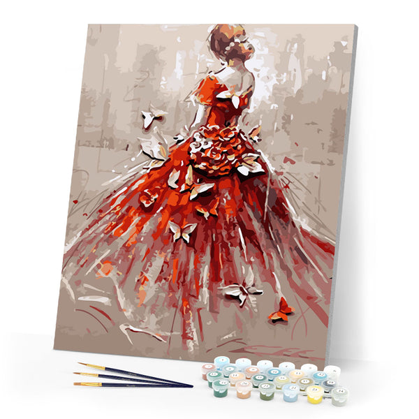 Dancer and Butterflies