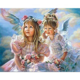 paint by numbers | Angels | advanced portrait religion romance | FiguredArt