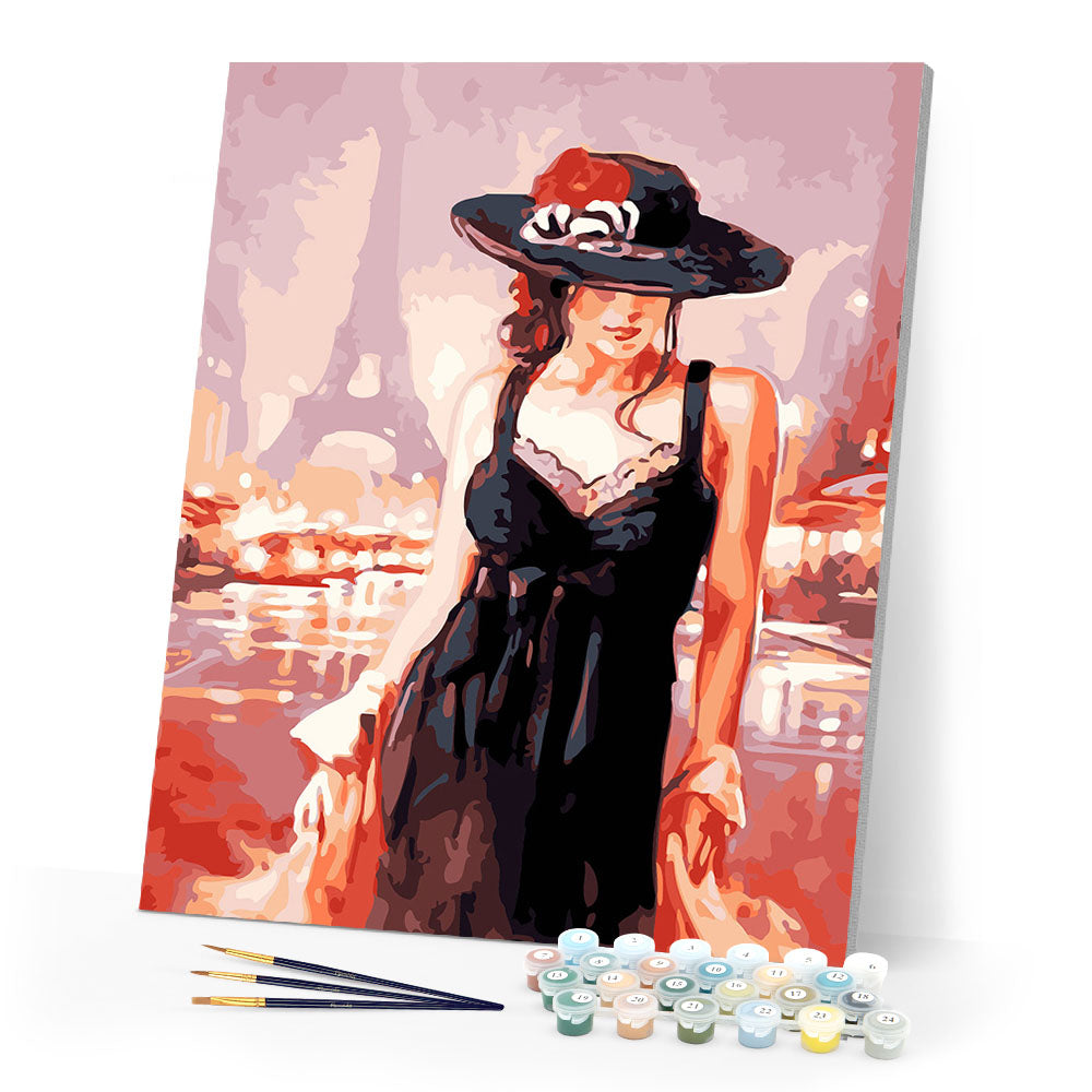 Young Woman in Paris