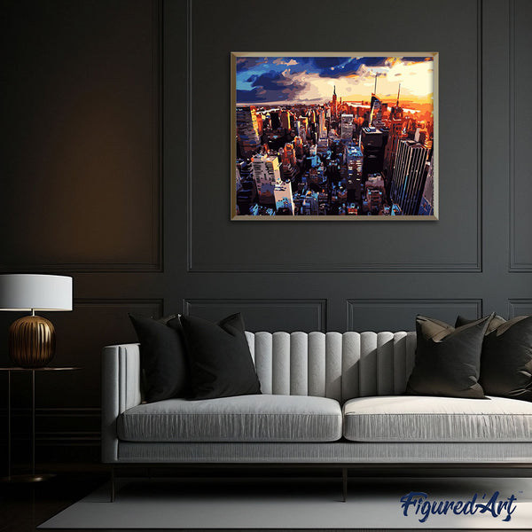 Paint by numbers | Above the towers | advanced new arrivals cities | Figured'Art