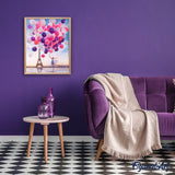 paint by numbers | Balloons Release in Paris | advanced cities romance | FiguredArt
