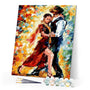 paint by numbers | Couple of Dancers | advanced dance romance | FiguredArt
