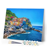 paint by numbers | Beach City | advanced cities | FiguredArt