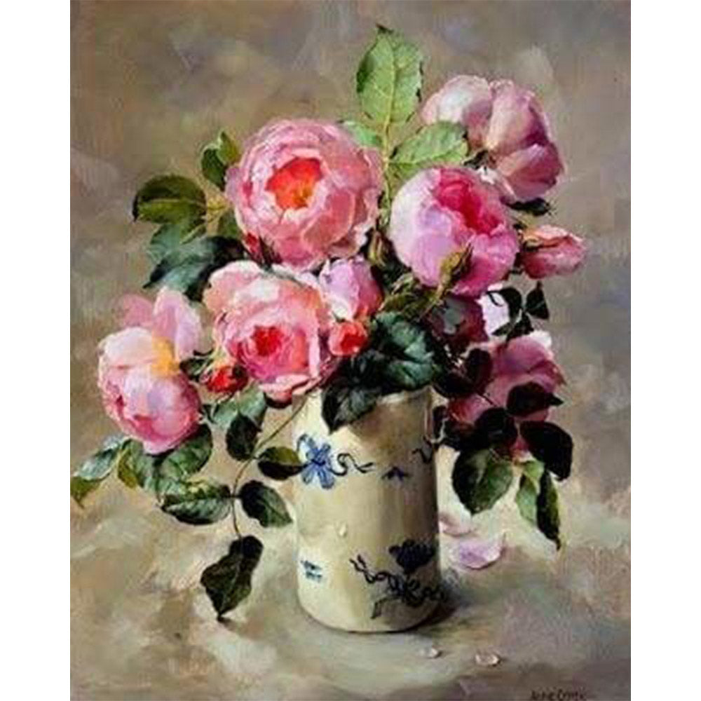 paint by numbers | Ancient Still Life | advanced flowers | FiguredArt