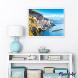 paint by numbers | Amalfi Cityscape | advanced landscapes | FiguredArt