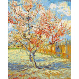 paint by numbers | Van Gogh The Pink Peach Tree | advanced famous paintings van gogh | FiguredArt
