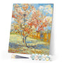 paint by numbers | Van Gogh The Pink Peach Tree | advanced famous paintings van gogh | FiguredArt