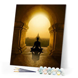 paint by numbers | Buddhism in Asia | easy landscapes new arrivals religion | FiguredArt