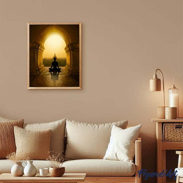 paint by numbers | Buddhism in Asia | easy landscapes new arrivals religion | FiguredArt