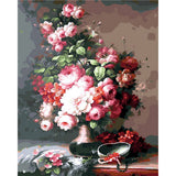 paint by numbers | Bouquet of Flowers on the table | flowers intermediate new arrivals | FiguredArt