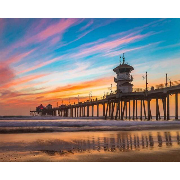 paint by numbers | Seaside View | intermediate landscapes new arrivals | FiguredArt