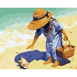 paint by numbers | Summer at the Beach | beginners easy landscapes romance | FiguredArt