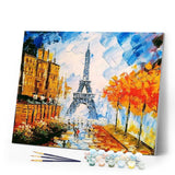 paint by numbers | Beautiful Eiffel Tower | advanced cities | FiguredArt