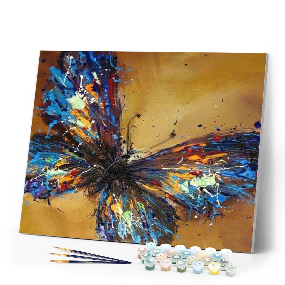 paint by numbers | Butterfly and Colors | advanced animals butterflies new arrivals | FiguredArt