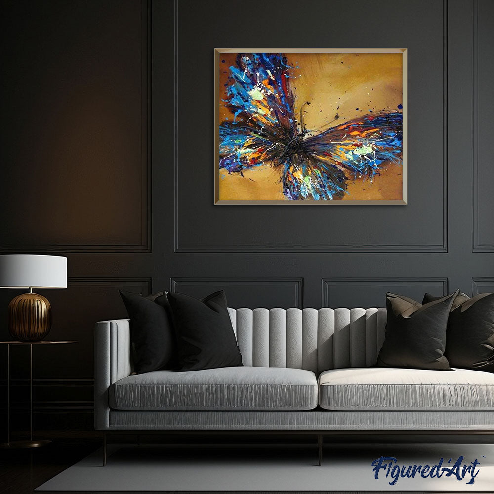 paint by numbers | Butterfly and Colors | advanced animals butterflies new arrivals | FiguredArt