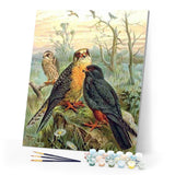 paint by numbers | Birds in the Forest | advanced animals birds new arrivals | FiguredArt