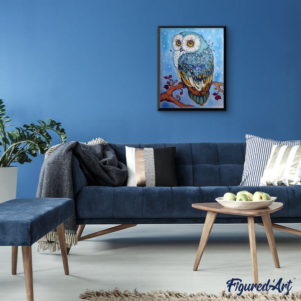 paint by numbers | Beautiful Owl | animals intermediate new arrivals owls | FiguredArt