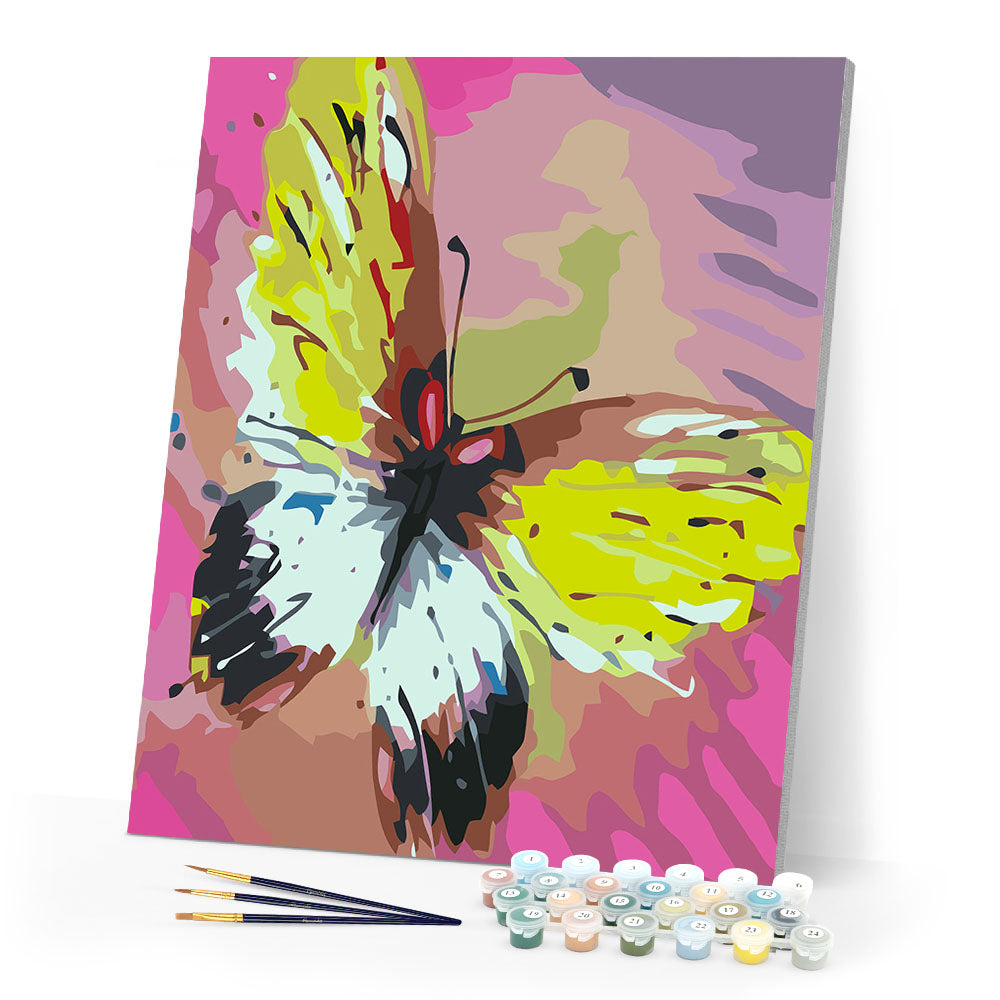 paint by numbers | Beautiful Butterfly in Colors | advanced animals butterflies new arrivals | FiguredArt