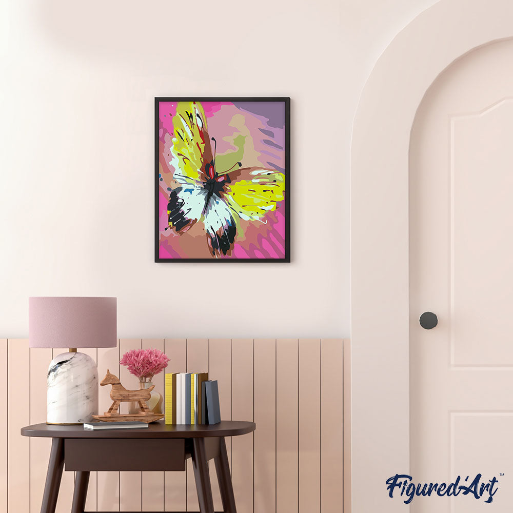paint by numbers | Beautiful Butterfly in Colors | advanced animals butterflies new arrivals | FiguredArt