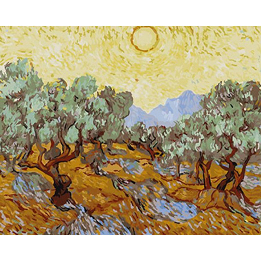 paint by numbers | Van Gogh St Remy | advanced famous paintings landscapes new arrivals | FiguredArt