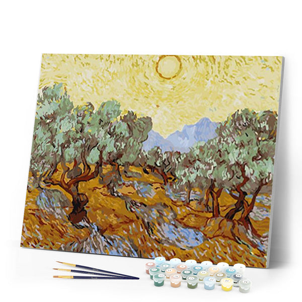 paint by numbers | Van Gogh St Remy | advanced famous paintings landscapes new arrivals | FiguredArt