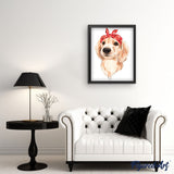 paint by numbers | My Cute Dog | animals dogs easy new arrivals | FiguredArt