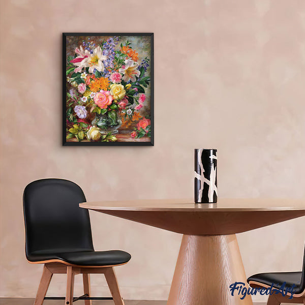 paint by numbers | Flowers in All colors | advanced flowers new arrivals | FiguredArt