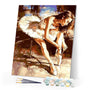 paint by numbers | A Ballerina getting Ready | advanced dance | FiguredArt