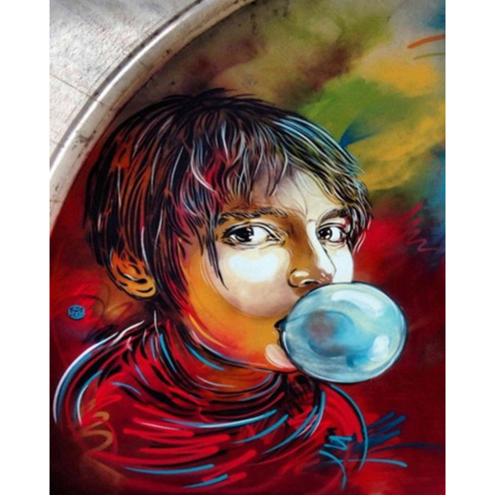 paint by numbers | Bubble Gum | intermediate new arrivals portrait | FiguredArt