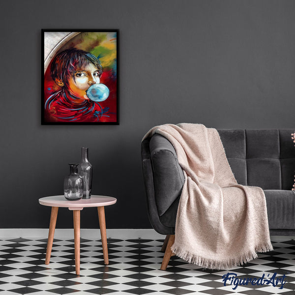 paint by numbers | Bubble Gum | intermediate new arrivals portrait | FiguredArt