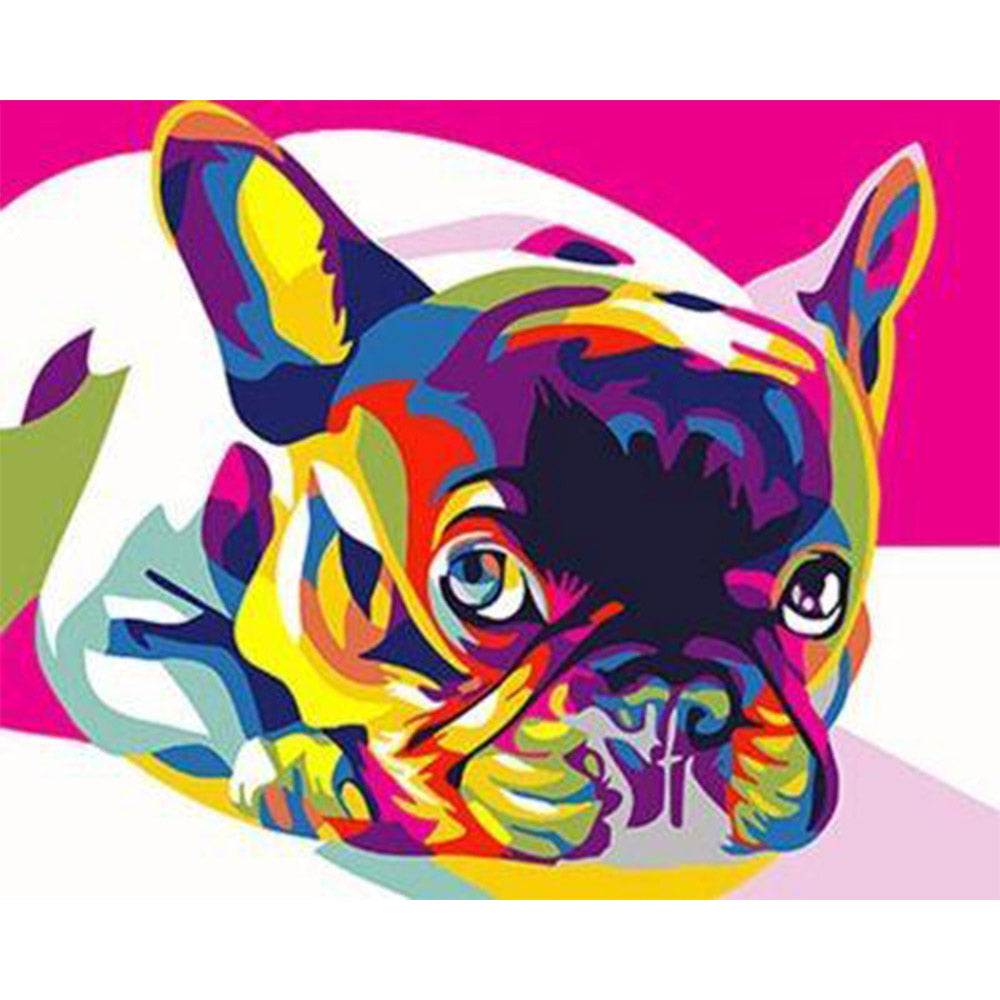 paint by numbers | Carlin Pop Art | animals dogs easy new arrivals | FiguredArt