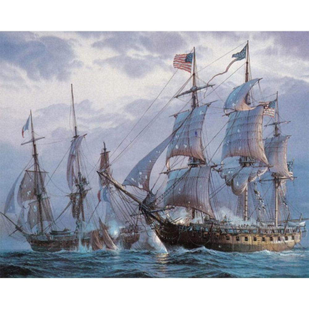 paint by numbers | The American Fleet | advanced new arrivals ships and boats | FiguredArt