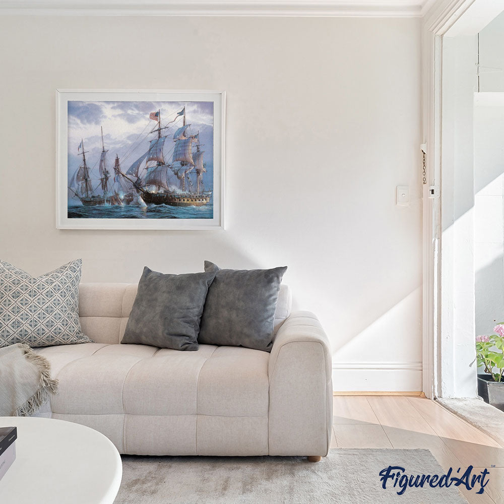 paint by numbers | The American Fleet | advanced new arrivals ships and boats | FiguredArt