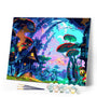 paint by numbers | Strange House | intermediate landscapes new arrivals | FiguredArt