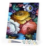 paint by numbers | Flowers | easy flowers new arrivals | FiguredArt