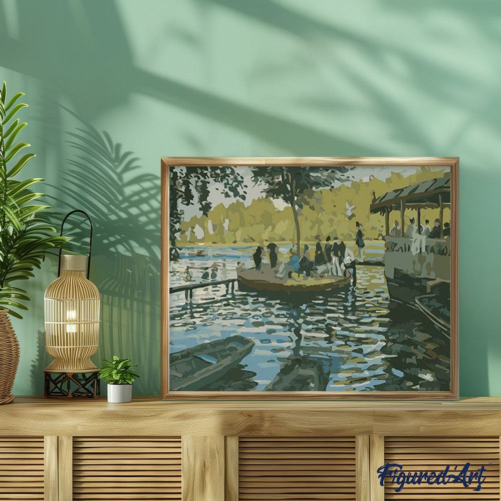 paint by numbers | By the Lake | advanced famous paintings landscapes new arrivals | FiguredArt