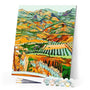 paint by numbers | Countryside Landscape from the Hills | intermediate landscapes new arrivals | FiguredArt