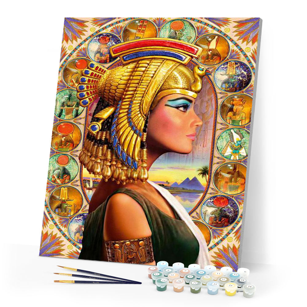 paint by numbers | Cleopatra | advanced new arrivals portrait | FiguredArt