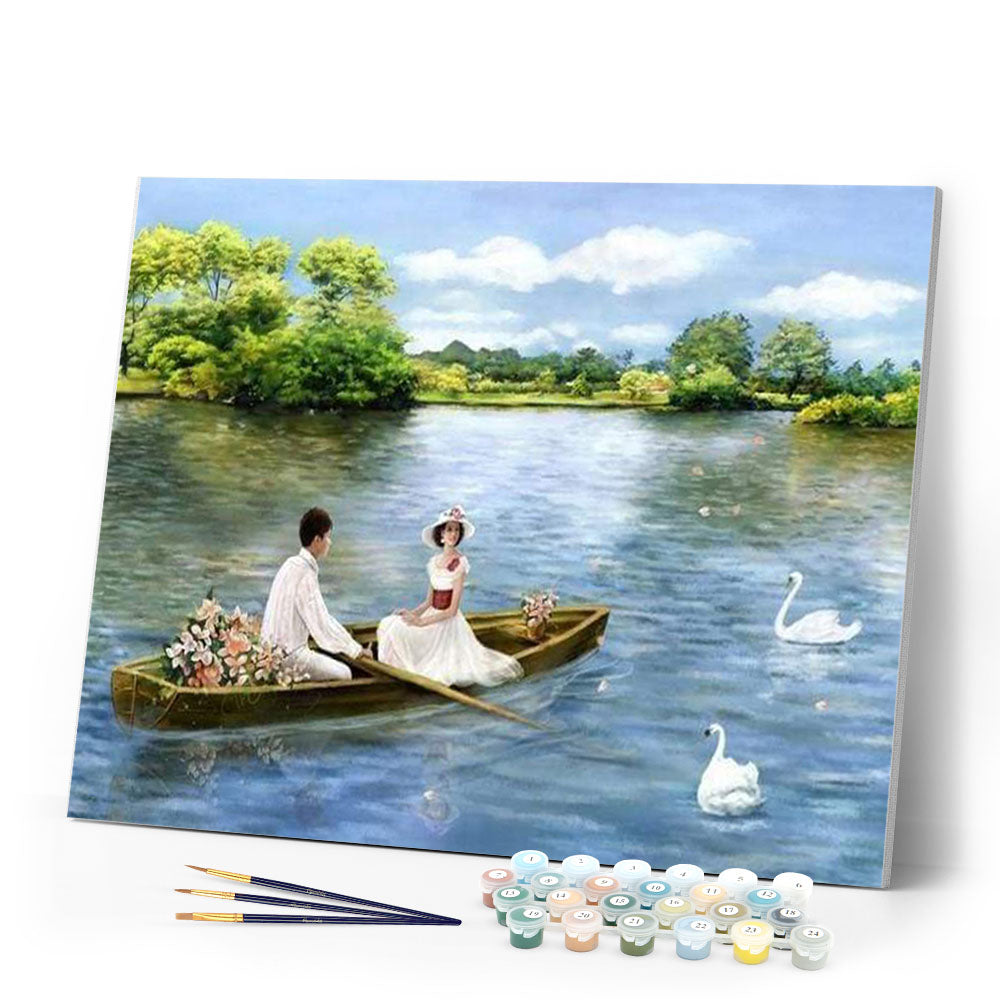 paint by numbers | Boat ride | advanced romance | FiguredArt