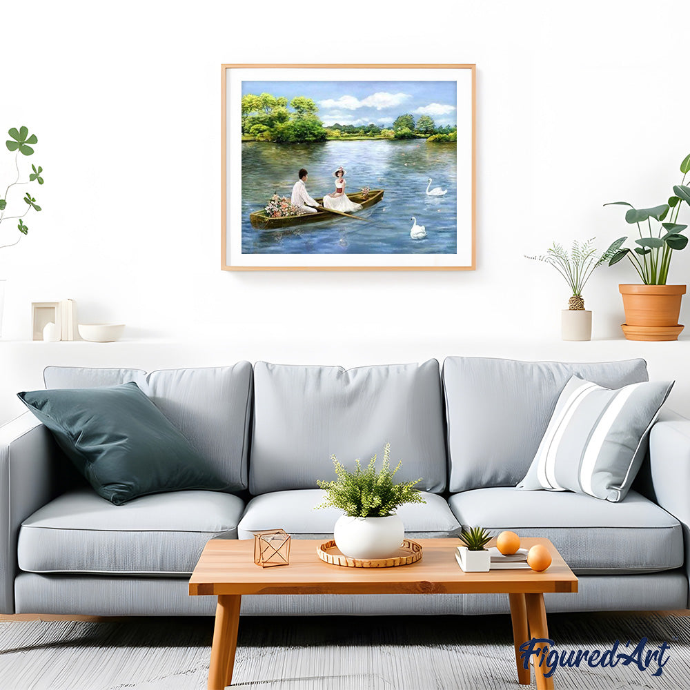 paint by numbers | Boat ride | advanced romance | FiguredArt