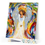paint by numbers | Abstract Little Angel | intermediate new arrivals religion | FiguredArt